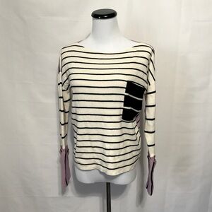 Anthropologie Faye alpaca blend cropped sweater with pocket size XS